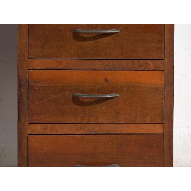 Wood Antique Japanese Writing Desk For Sale - Image 7 of 12