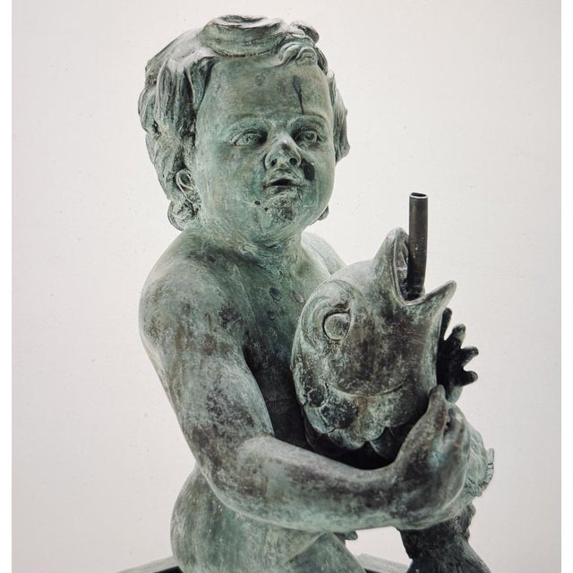 Park Fountain with Putti, 1890s, in Good conditions. Designed 1890 to 1919