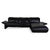 Elena Corner Sofa in Black Leather from Koinor For Sale - Image 18 of 18