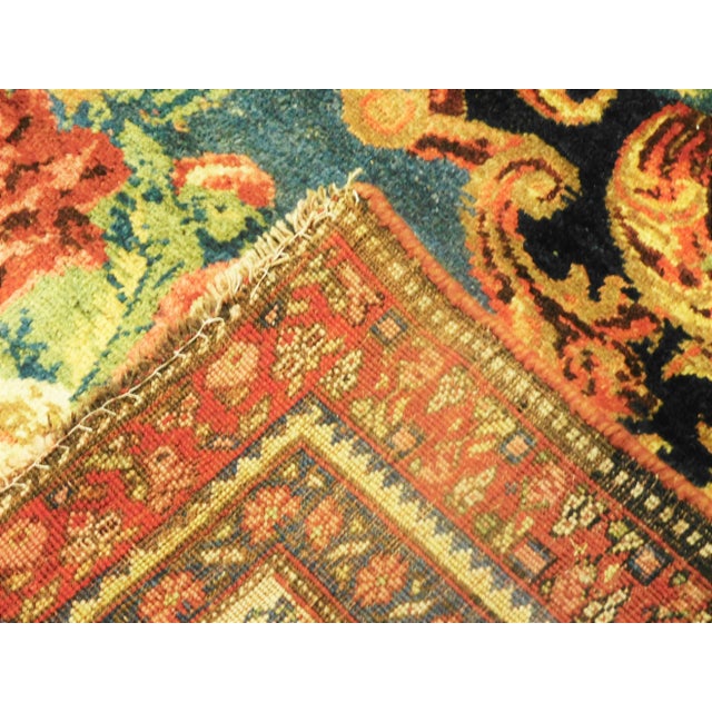 1900s Antique Hand Knotted Persian Bijar Rug 11'7"x 15'5" For Sale - Image 12 of 13