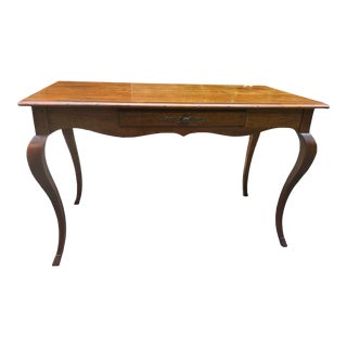 Henredon Oak Provincial Writing Desk Ralph Lauren For Sale