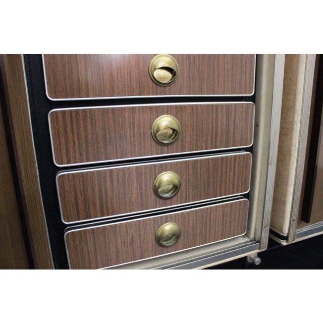 Black Bookcase by Umberto Mascagni, 1950s For Sale - Image 8 of 14