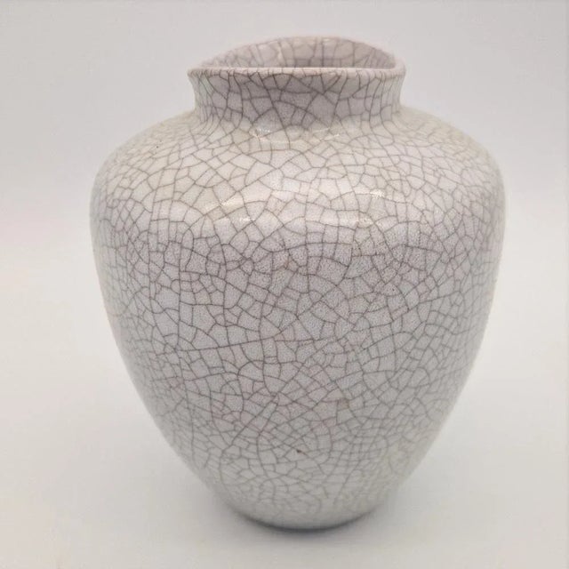 Mid-Century Modern Ceramic Vase by F. Glatzle from Karlsruher Majolika, 1950s For Sale - Image 3 of 7