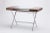 Metal Cosimo Desk with Walnut Veneer & Glass Top by Marco Zanuso Jr. for Adentro, 2017 For Sale - Image 7 of 7