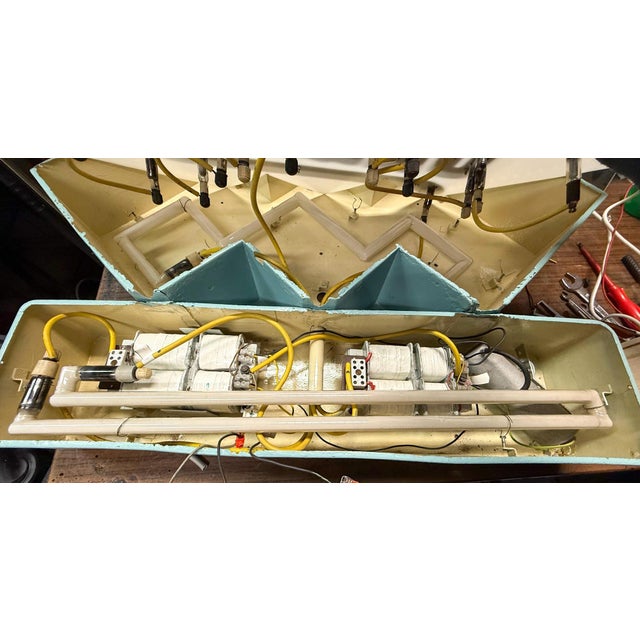 German Neon Sign from Tempo Tissues, 1950 For Sale - Image 15 of 18