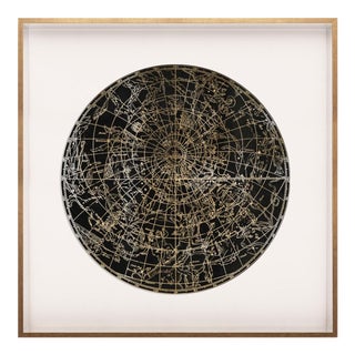 Celestial, Black, Framed Artwork For Sale