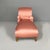 Italian Chaise Longue with Armrest in Pink Satin and Gilded Wood, 1800s For Sale - Image 3 of 16