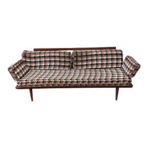 1960s Vintage Minerva Sofa/Daybed by Peter Hvidt & Orla Molgaard Nielsen for France & Daverkosen