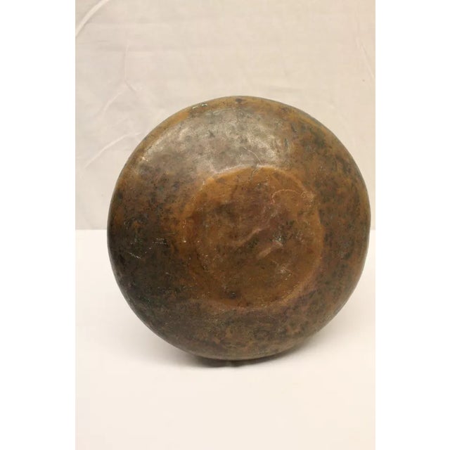 18th Century Antique 18th Century Mid East Copper Bowl Urn For Sale - Image 5 of 6