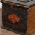 Wood Original Painted Hungarian Flat-Top Trunk, Dated 1890 For Sale - Image 7 of 17