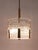 Austrian Tambour Drum Chandelier in Brass and Textured Ice Glass by J. T. Kalmar for Kalmar, 1960s For Sale - Image 11 of 18
