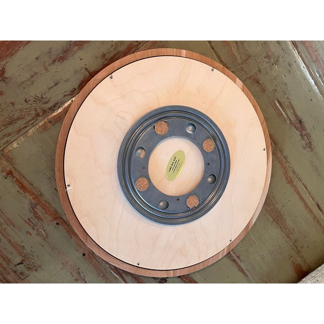 Street Art Street Art Fort Lauderdale Florida Nautical Map Wood Lazy Susan – Lauderdale Marina & 15th Street Fisheries For Sale - Image 3 of 9