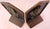 Antique 1920s Arts & Crafts Cast Iron Abraham Lincoln Bookends - A Pair For Sale - Image 16 of 16