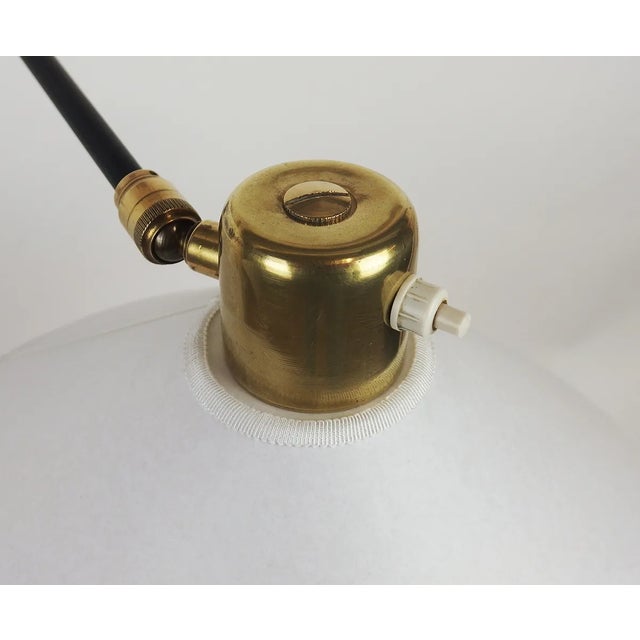 Metal Large Articulated Wall Lamp from Lunel, 1950s For Sale - Image 7 of 12