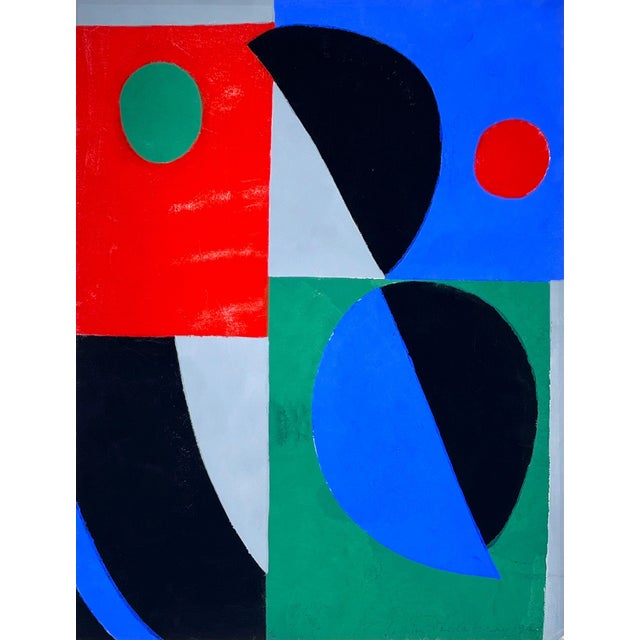 Sonia Delaunay, Poetry of Words, Poetry of Colours, 1961, Gouache For Sale
