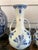Pair Petite Vintage Delft Vases Blue & White Windmilll Hand Painted Bud Vases For Sale - Image 12 of 18