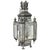Moroccan Black Painted Tole Hall Lantern For Sale