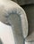 Danish Lounge Chairs in Grey-Blue Velvet in the style of Fritz Hansen, 1940s, Set of 2 For Sale - Image 10 of 12