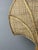 Vintage Italian Rattan Wicker Pine and Brass Scallop Wall Sconces, 1970s, Set of 2 For Sale - Image 18 of 18