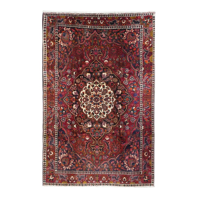 Vintage Bakhtiari Rug 6'10'' x 10'2'' For Sale