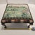 Textile Vintage Traditional Golf Course Themed Tapestry Footstool For Sale - Image 7 of 9
