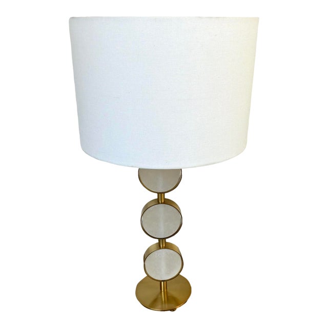 Uttermost Three Rings Table Lamp For Sale