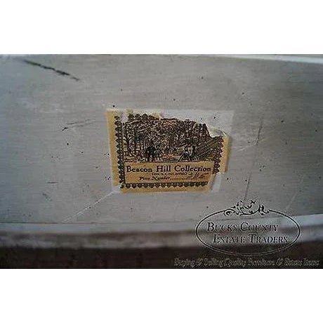 Wood Beacon Hill Vintage French Louis XV Style Single Headboard For Sale - Image 7 of 13