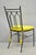 Vintage Salterini Hollywood Regency Wrought Iron Faux Bamboo Dining Chair, Set 8 For Sale - Image 9 of 18