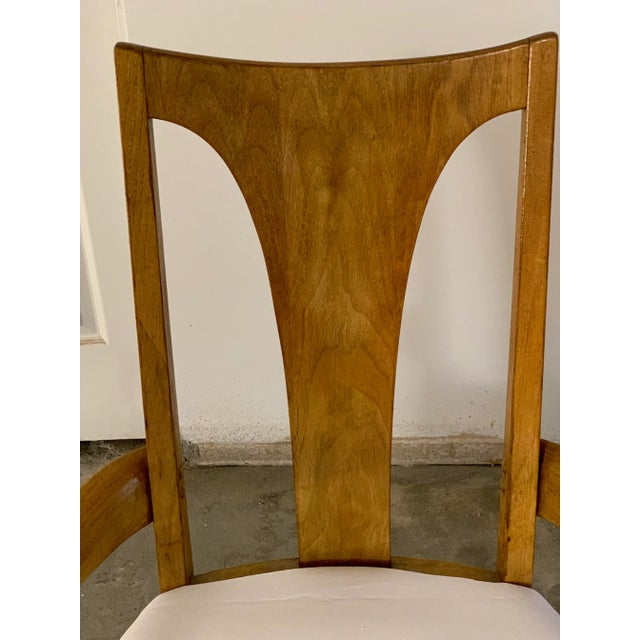 Mid-Century Broyhill Brasilia Captain Dining Chairs - A Pair For Sale In Phoenix - Image 6 of 9