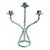 Rustic Verdigris 3-Arm Candelabra For Sale