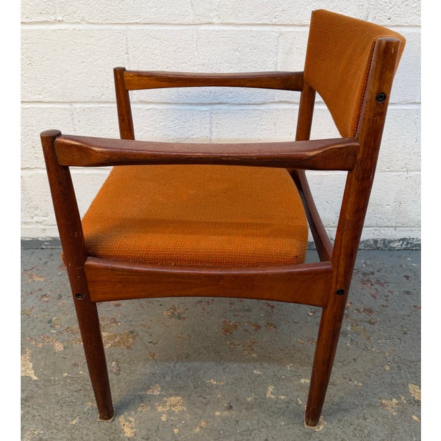 Set of Six Vintage Mid-Century Danish Teak Dining Chairs For Sale - Image 9 of 18
