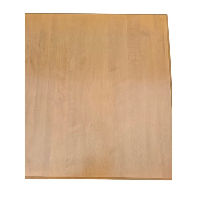 1990s Ethan Allen American Dimensions Map Case Coffee Table Storage Trunk Mission 255 For Sale - Image 18 of 18