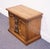 Burlington House Pecan Spanish Mediterranean Revival 28" Cabinet Nightstand 80-410 For Sale - Image 4 of 10