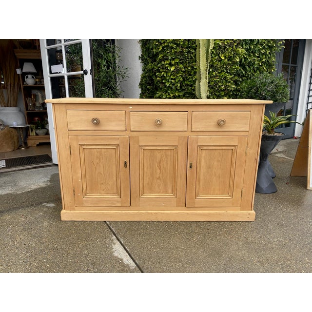 Early 20th Century Vintage Pine Console Chairish