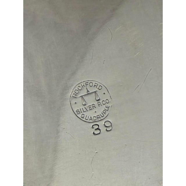 Metal Antique Silver Smoking Pipe Tobacco Box or Humidor W Dolphin Feet For Sale - Image 7 of 7