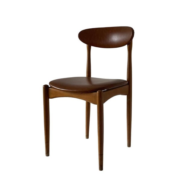 Mid-Century Modern Vintage Italian Chairs by Gianfranco Frattini, 1960s, Set of 6 For Sale - Image 3 of 18
