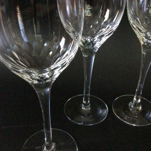 Orrefors Prelude Clear Water Goblets-Set of 4 For Sale - Image 10 of 12