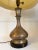 1960s Brass Table Lamp With Engraved Design For Sale - Image 5 of 6