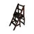 Antique Library Stairs in French Hardwood For Sale - Image 4 of 8