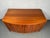 Mid 20th Century Mid-Century Curved Danish Teak Console For Sale - Image 5 of 15