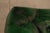 Chesterfield Style Polo Green Tufted Leather Club Chair For Sale - Image 12 of 18