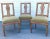 18th Century Italian Neoclassical Polychrome Painted Side Chairs - Set of 3 For Sale - Image 13 of 13