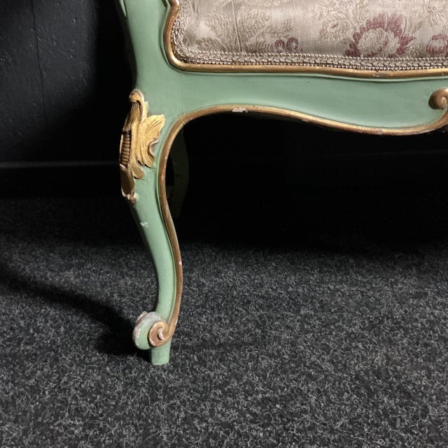Vintage French Sofa in Wood, 1965 For Sale - Image 4 of 8
