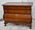 Traditional Vintage Mahogany Four Drawer Bombe' Commode/Chest W/Ball & Claw Foot For Sale - Image 3 of 12
