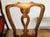 Victorian Style English Walnut Chairs, 1920s, Set of 4 For Sale - Image 3 of 5
