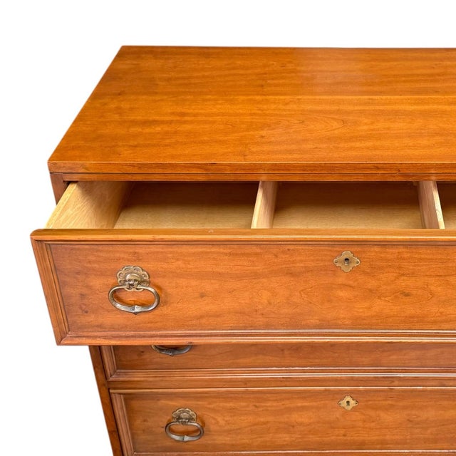 1960s Three-Drawer Chest in Cherry by Heritage For Sale In Atlanta - Image 6 of 9