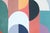 Red 2026, Art Deco Painting Triptych of Subtle Sway, Acrylic Paint on Watercolor Paper, Vivid Tones by Natalia Roman For Sale - Image 8 of 11
