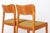 Mid-Century Danish Ole Dining Chairs in Teak by Niels Koefoed for Koefoeds Hornslet, 1970s, Set of 6 For Sale - Image 6 of 12