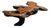 Brutalist Elm Burl Coffee Table, 1960 For Sale