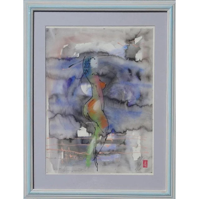 Morning dawn. 2014, paper, watercolor, 60x50 cm Māris Abiļevs (born 23 April 1956 in Kazakhstan) is a Latvian graphic...